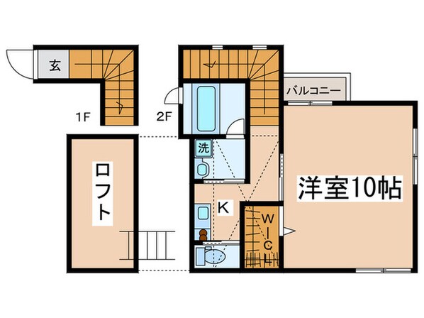 パ－ムグロ－ヴの物件間取画像